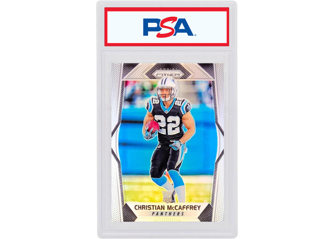 Christian McCaffrey 2017 Panini Prizm Rookie Silver #249 (PSA or BGS Graded)