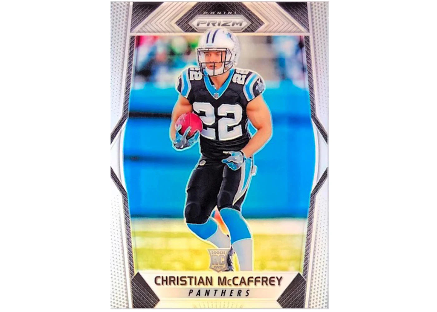 Christian McCaffrey 2017 Panini Prizm Rookie Silver #249 (Ungraded)