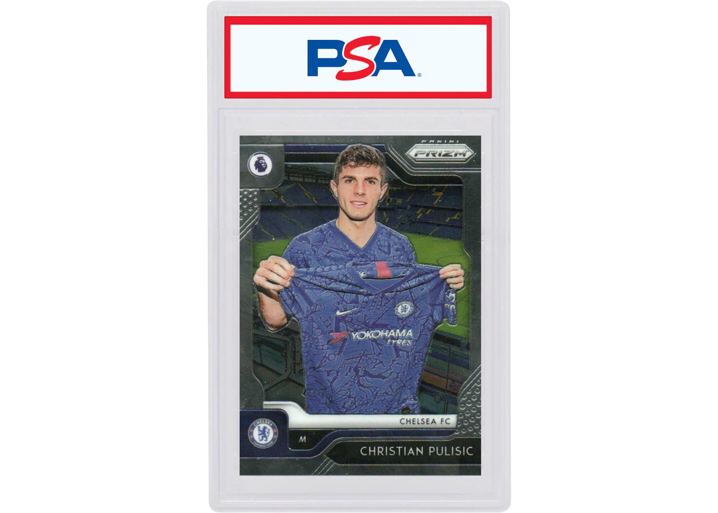 Christian Pulisic 2019 Panini Prizm Premier League #30 (PSA or BGS Graded)