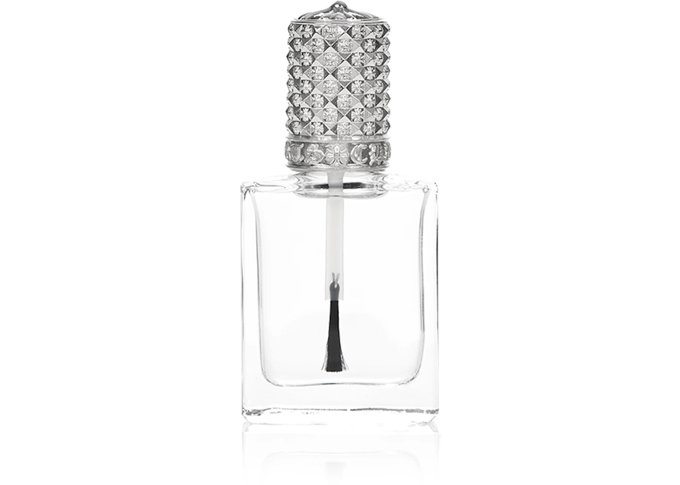 Chrome Hearts 22 Scented Nail Lacquer (With Crystal Bottle and Sterling Silver Closure) Bottom and Top