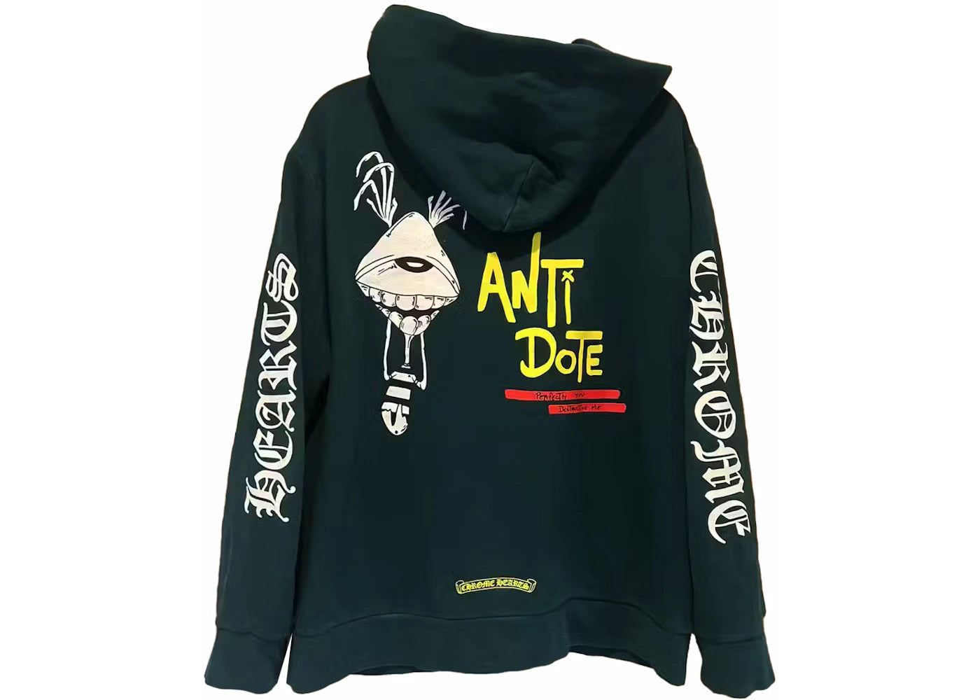 Chrome Hearts Antidote Dagger Zip Hoodie Green