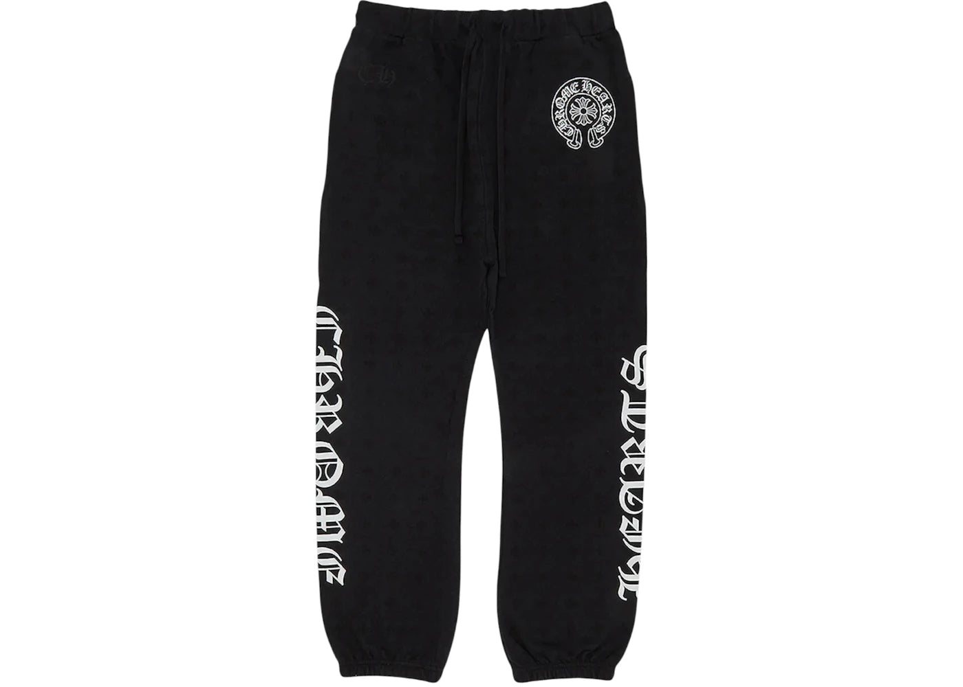 Chrome Hearts Chrome Hearts Plus Cross All Over Print Sweatpants Black