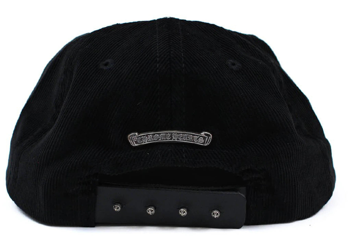 Chrome Hearts Dagger Cordoruy Cap Black/Orange