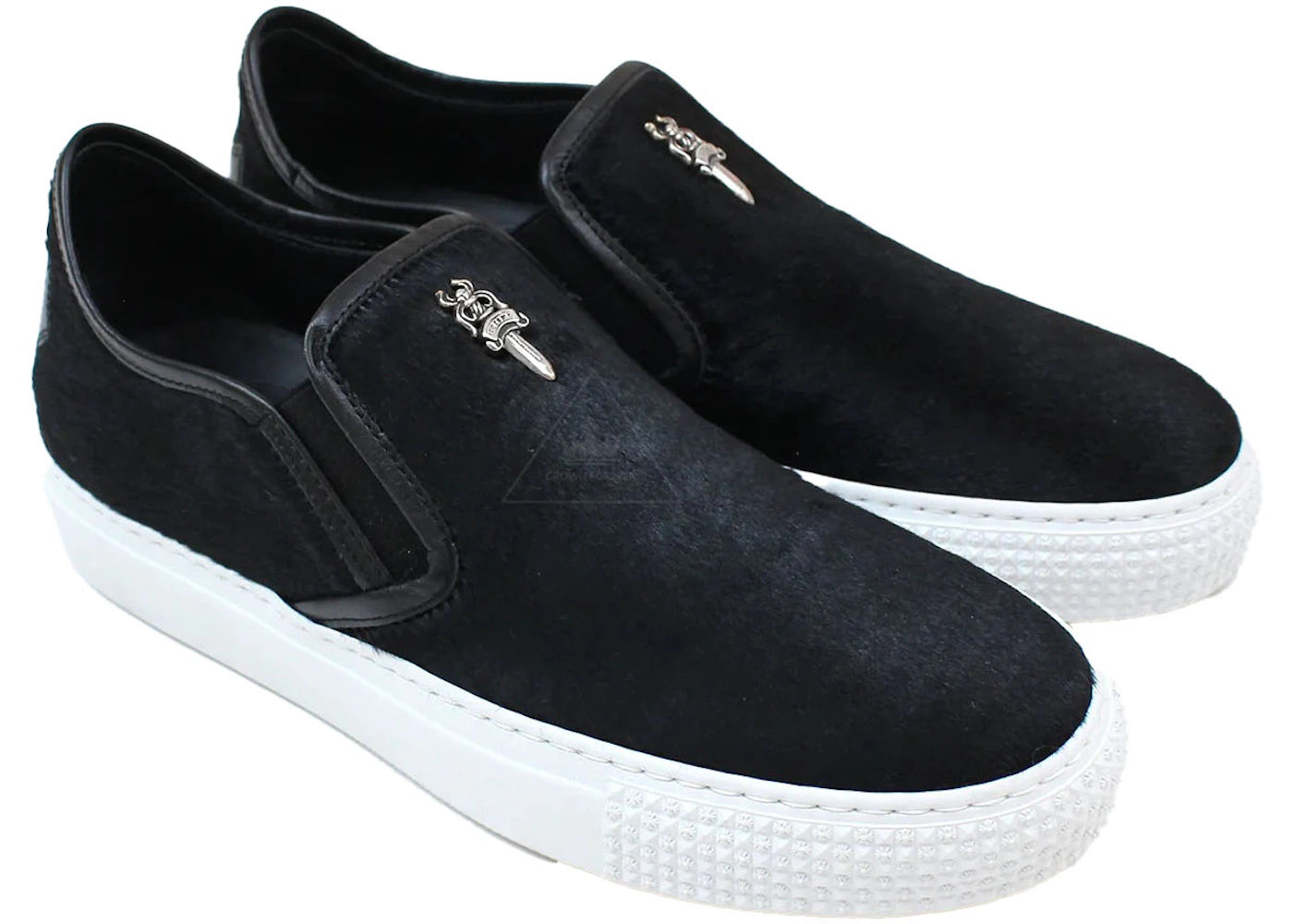 Chrome Hearts Dagger Slip On V2 Black Horse Hair (Women's)