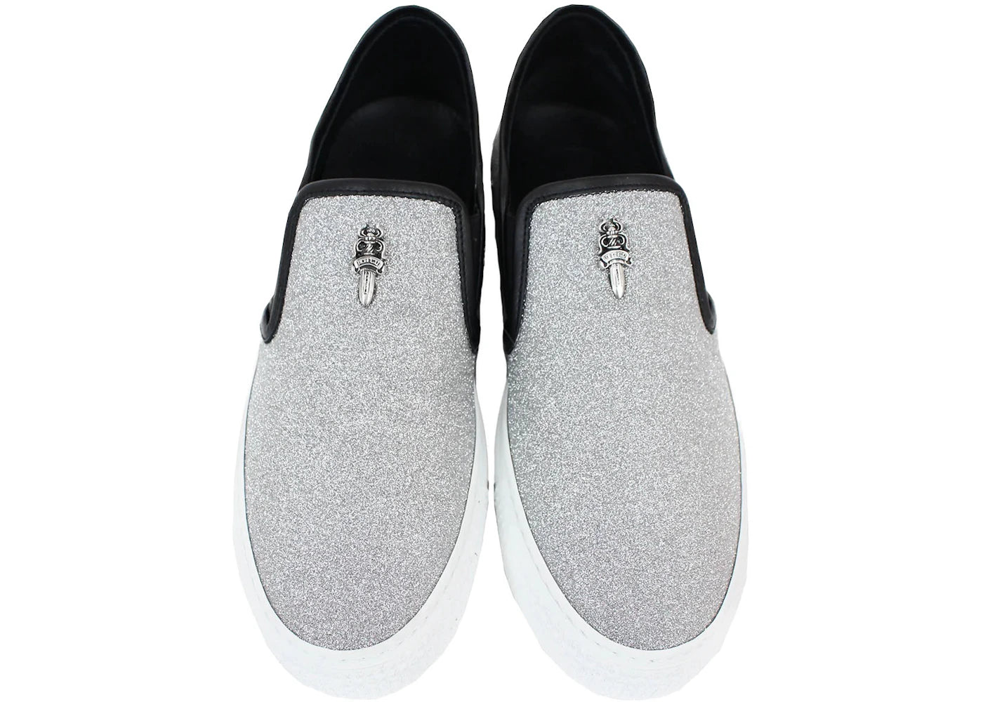Chrome Hearts Dagger Slip On V2 Metallic Silver (Women's)
