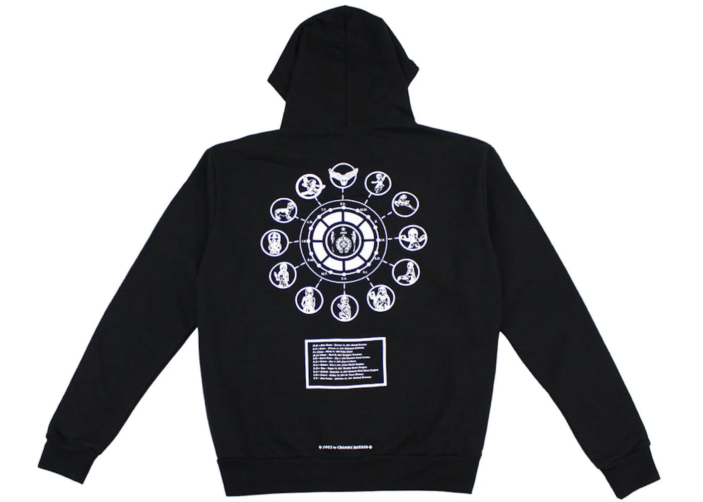 Chrome Hearts Foti Hoodie Black