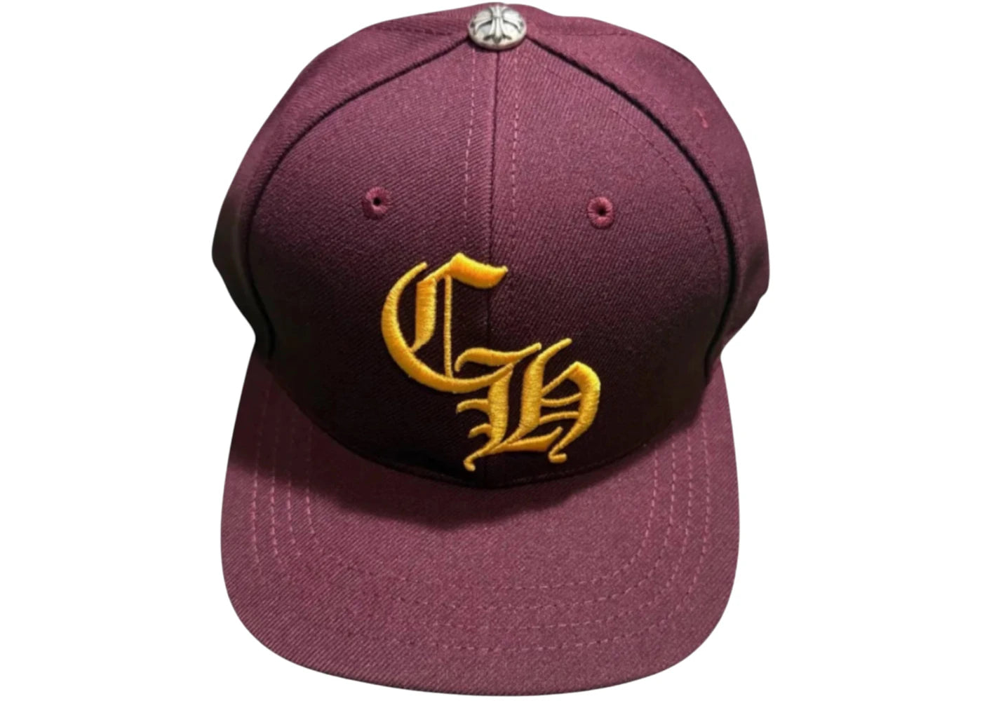 Chrome Hearts Essentials LA Exclusive Baseball Wool Cap Cardinal