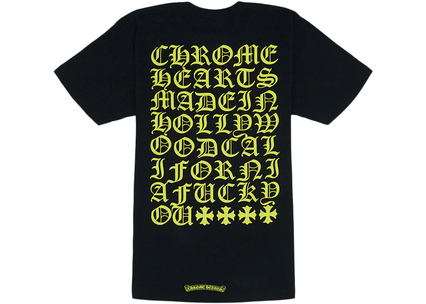 Chrome Hearts Made In Hollywood T-shirt Black