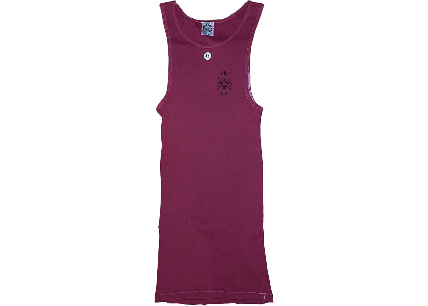 Chrome Hearts Malibu Exclusive Cross Tank Top Burgundy