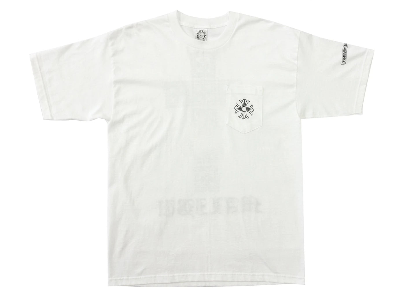 Chrome Hearts Malibu Exclusive Square Cross T-shirt White