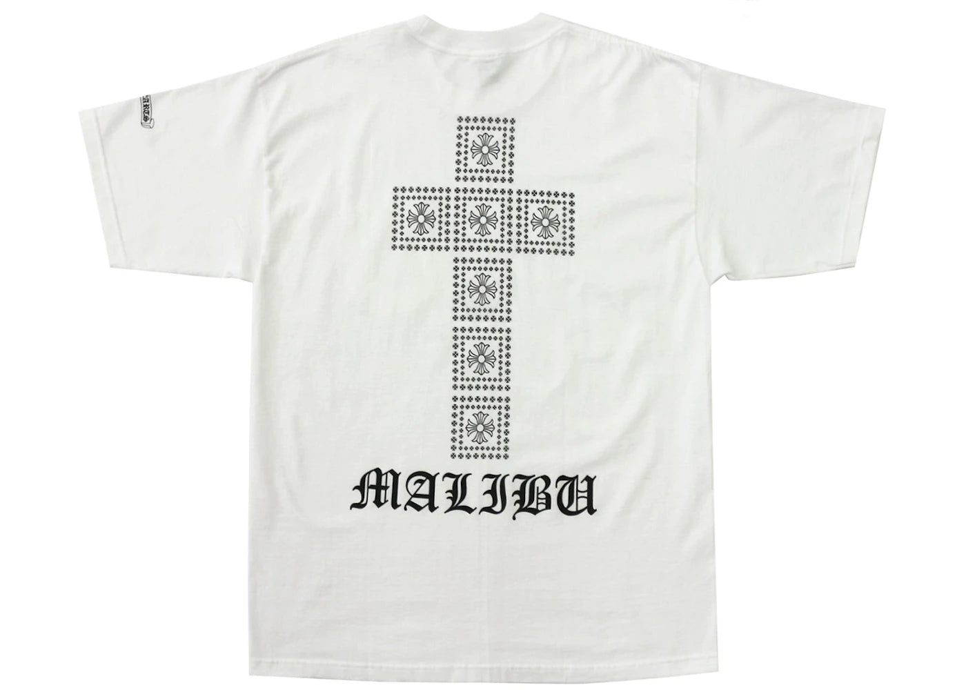 Chrome Hearts Malibu Exclusive Square Cross T-shirt White