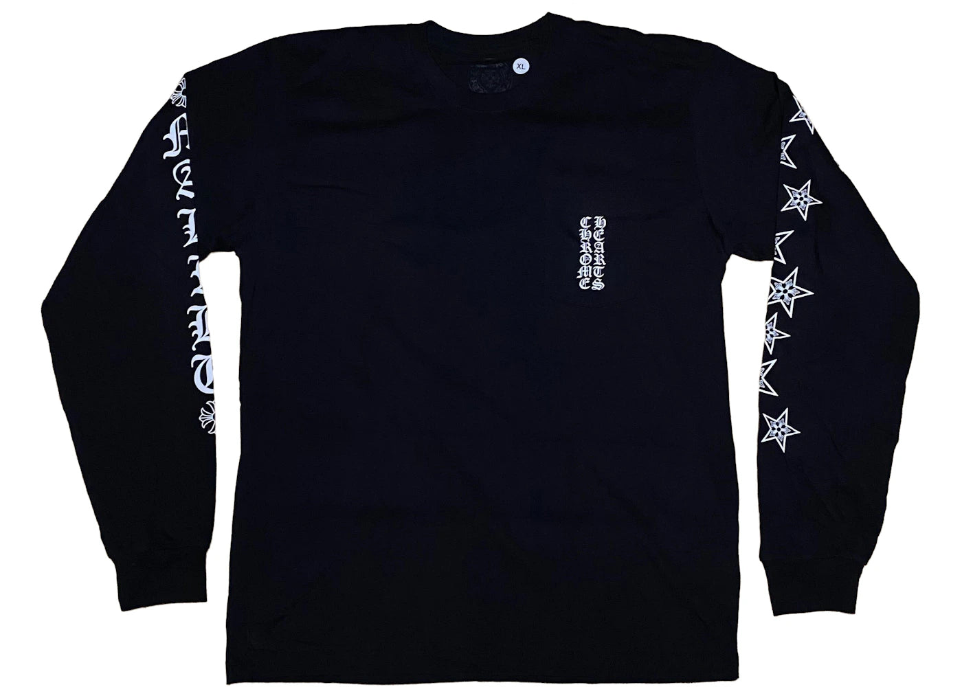Chrome Hearts Malibu Exclusive Stars L/S T-shirt Black