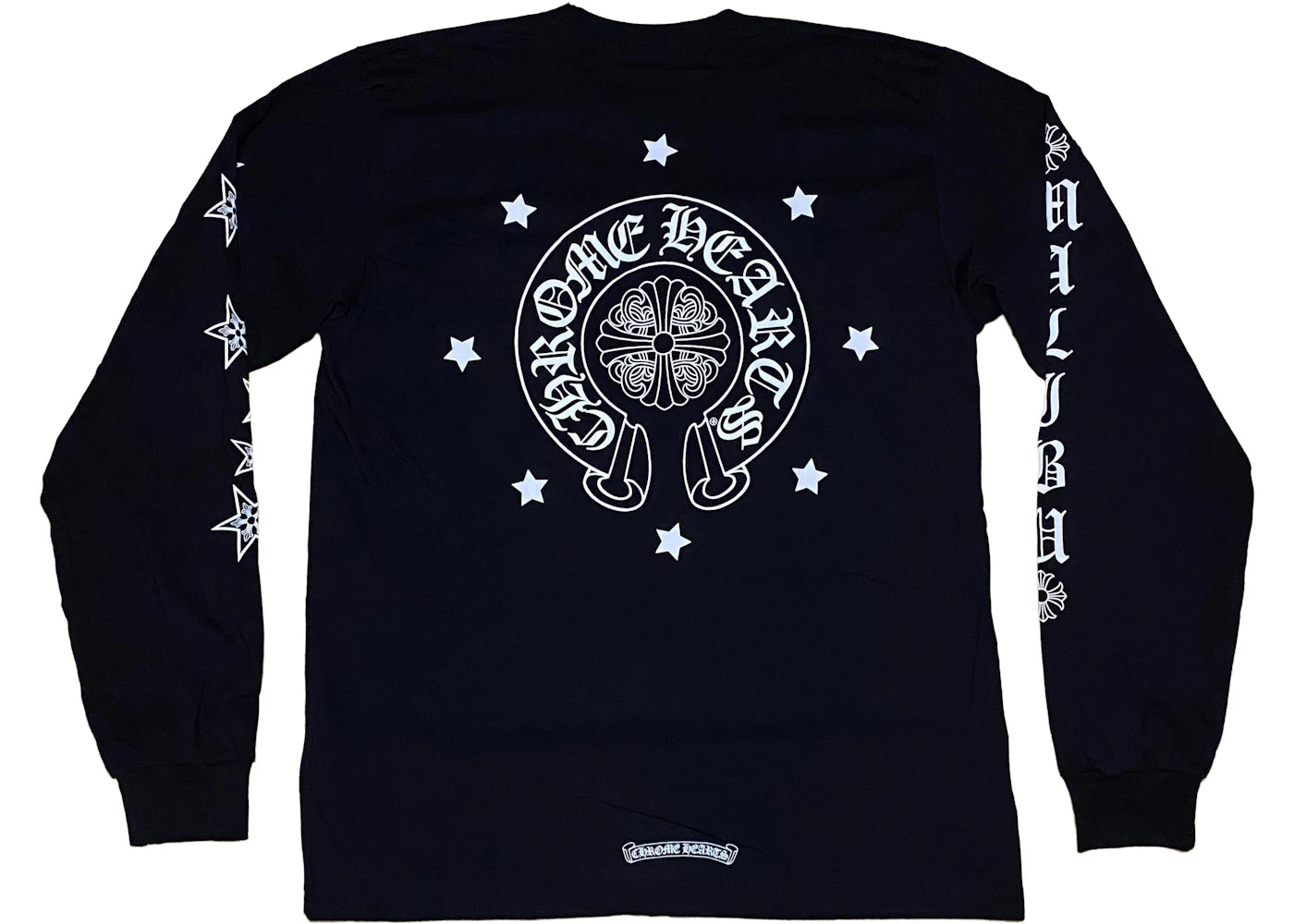 Chrome Hearts Malibu Exclusive Stars L/S T-shirt Black