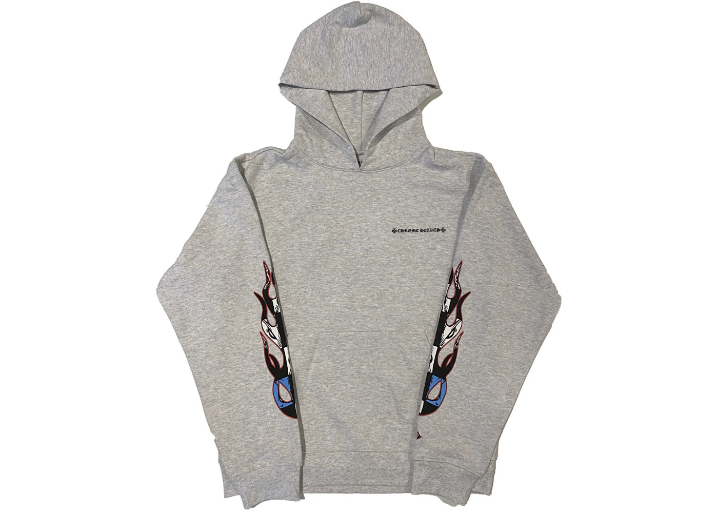 Chrome Hearts Matty Boy Brain Hoodie Heather Grey