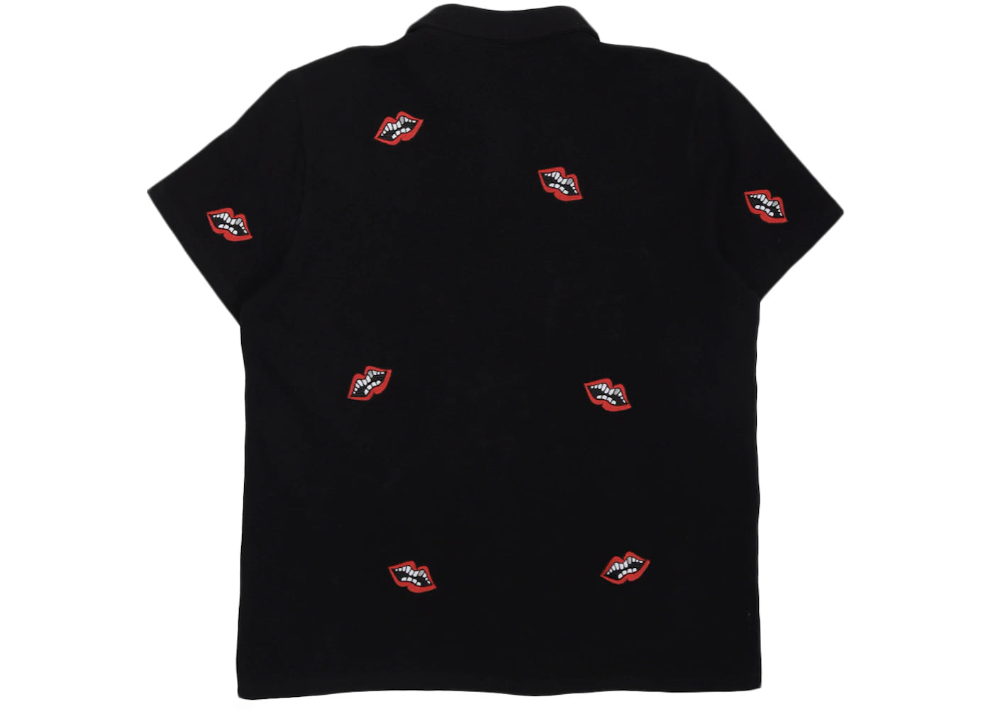 Chrome Hearts Matty Boy Chomper Polo Shirt Black
