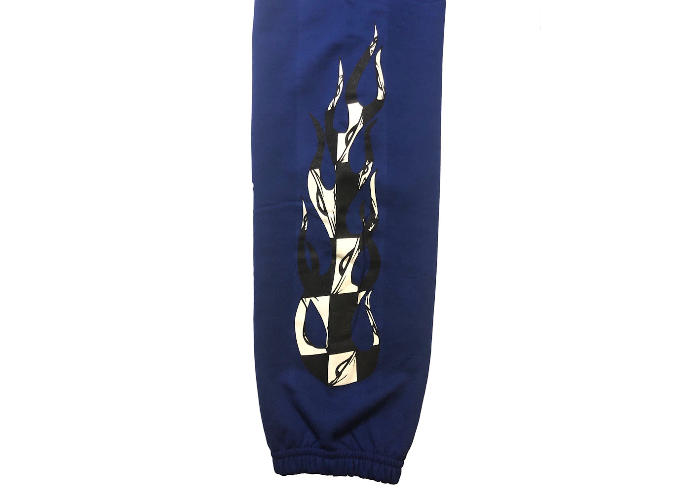 Chrome Hearts Matty Boy Flame Sweatpants Blue