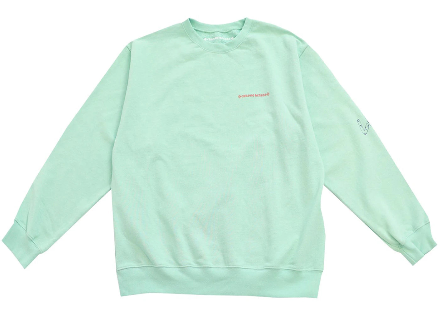 Chrome Hearts Matty Boy Lust Crewneck Sweatshirt Seafoam