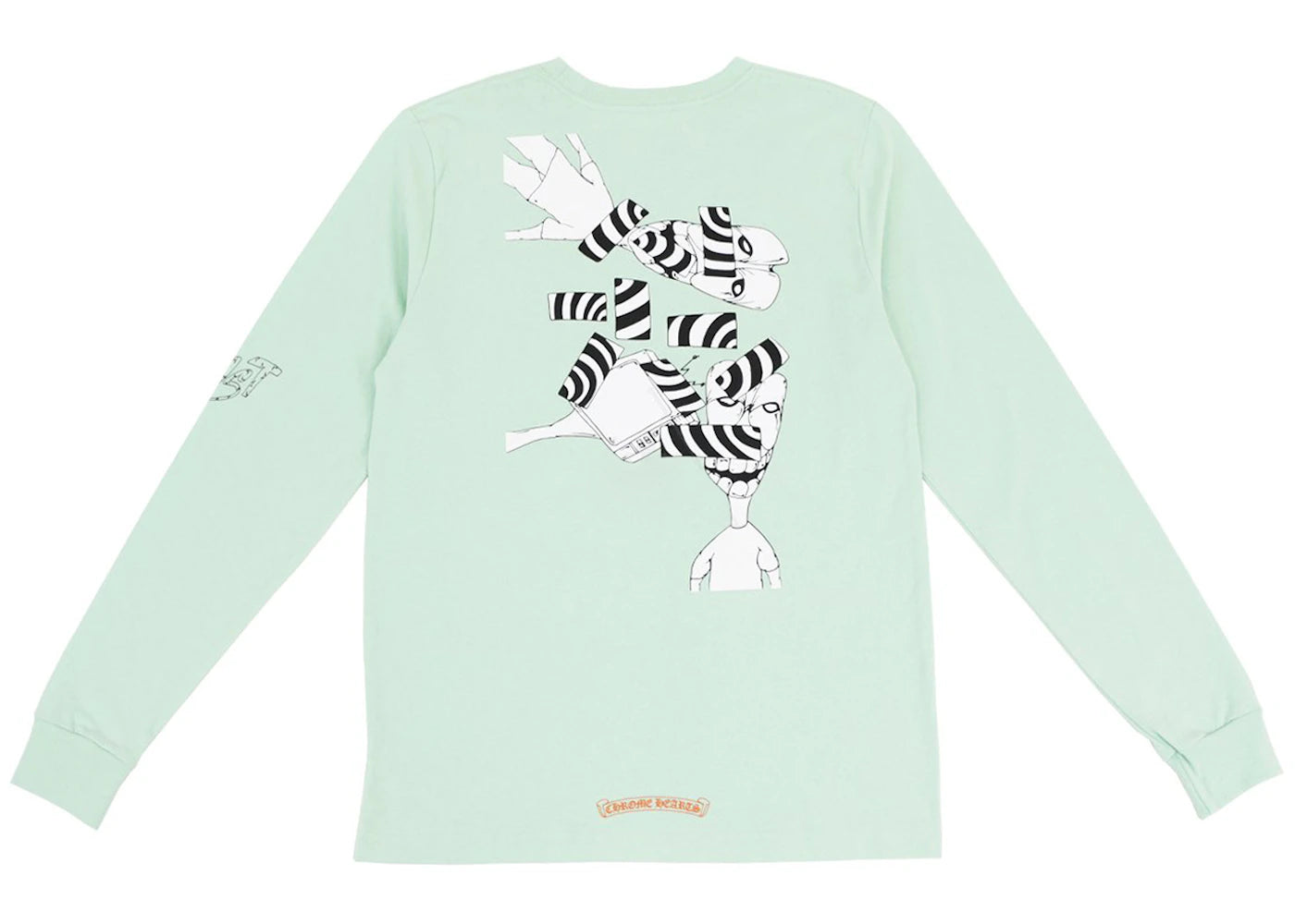 Chrome Hearts Matty Boy Lust Longsleeve T-Shirt Seafoam