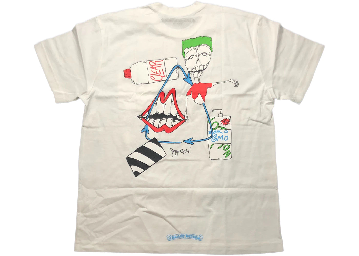 Chrome Hearts Matty Boy Retro Cycle T-shirt White
