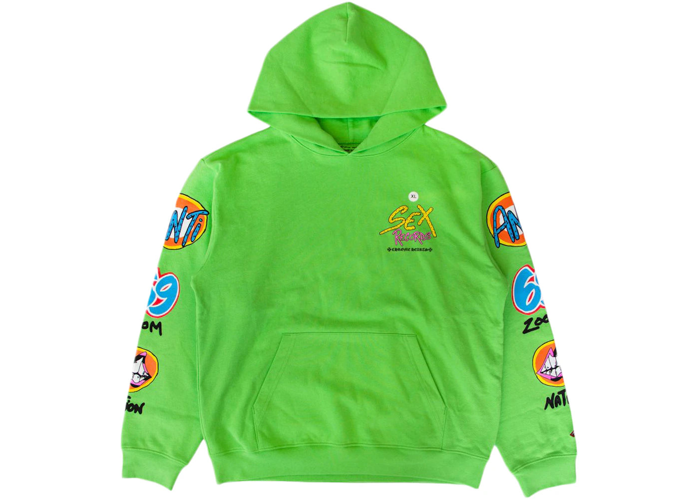 Chrome Hearts Matty Boy Sex Records Hoodie Citrus