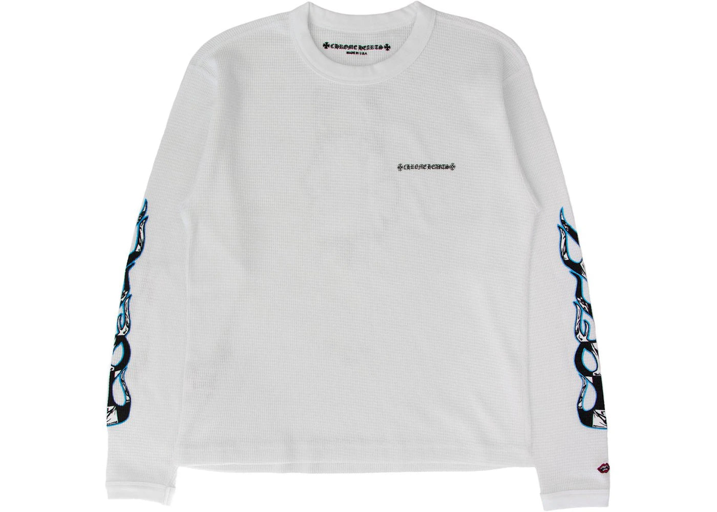 Chrome Hearts Matty Boy Sinister Thermal L/S T-shirt White