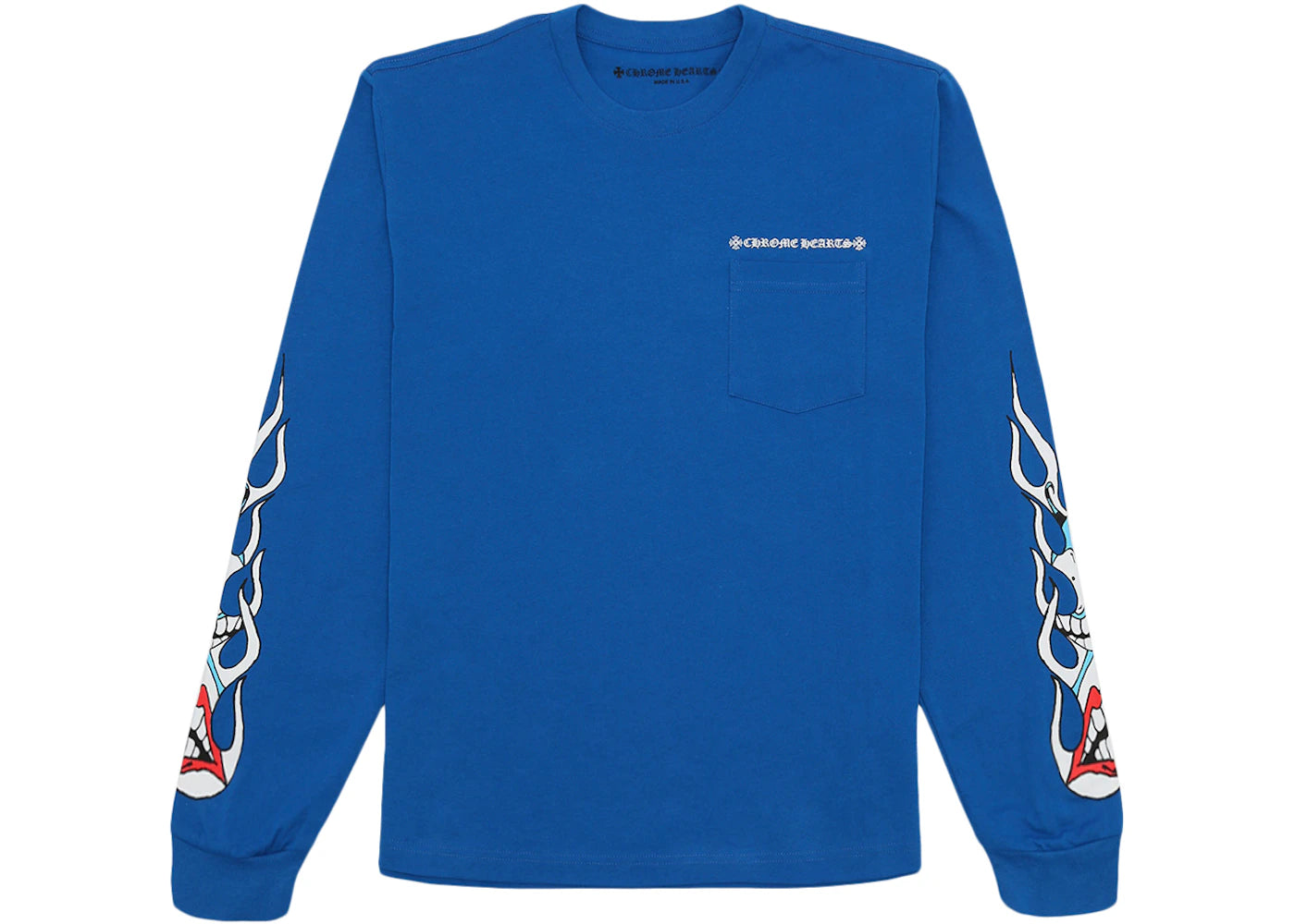 Chrome Hearts Matty Boy Space L/S T-Shirt Blue