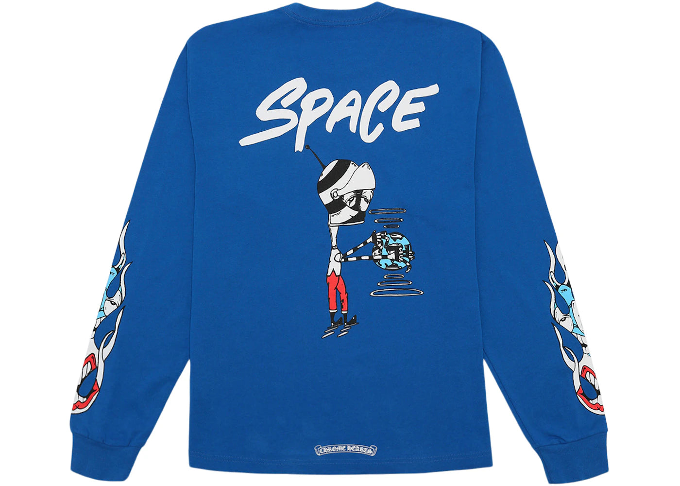 Chrome Hearts Matty Boy Space L/S T-Shirt Blue
