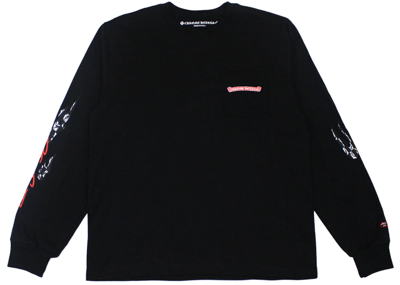 Chrome Hearts Matty Boy Stay Fast L/S T-shirt Black