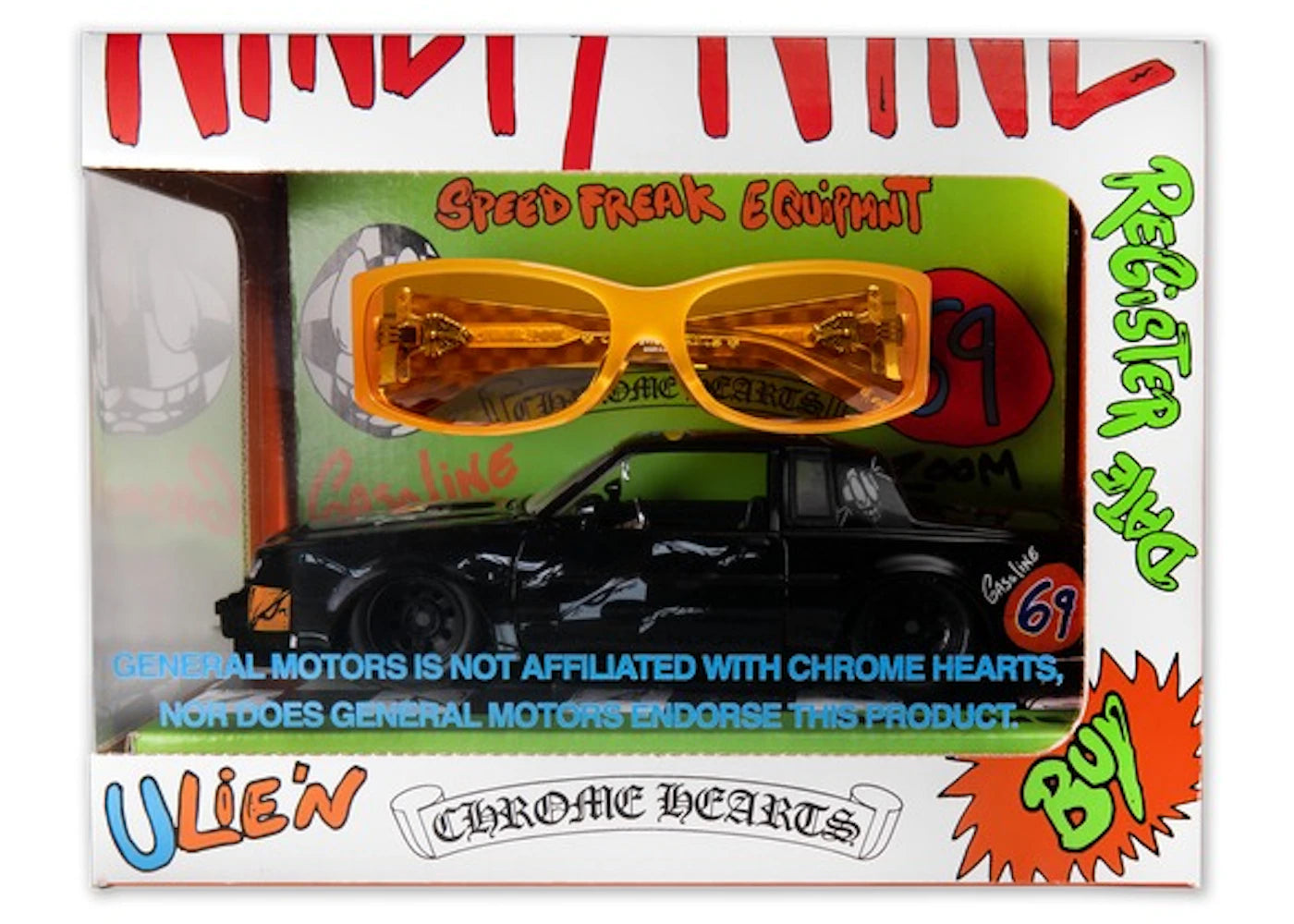 Chrome Hearts Matty Boy Ulein Sunglasses Multi