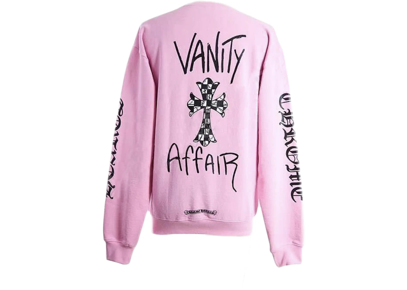 Chrome Hearts Matty Boy Vanity Affair Crewneck Sweatshirt Pink