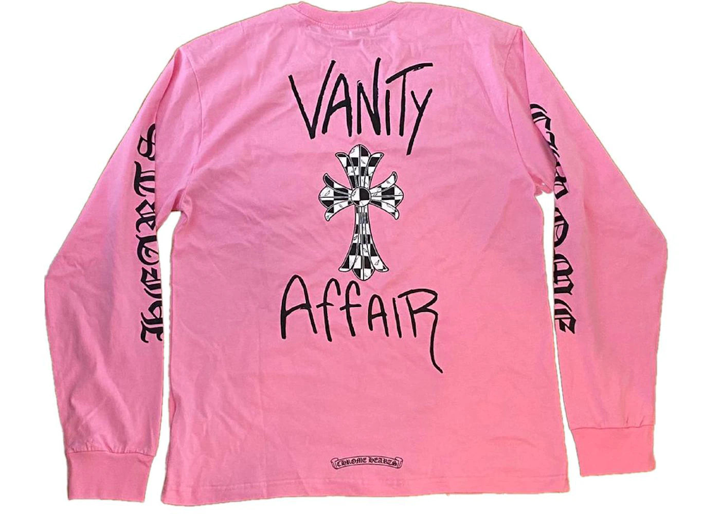 Chrome Hearts Matty Boy Vanity Affair L/S T-shirt Pink
