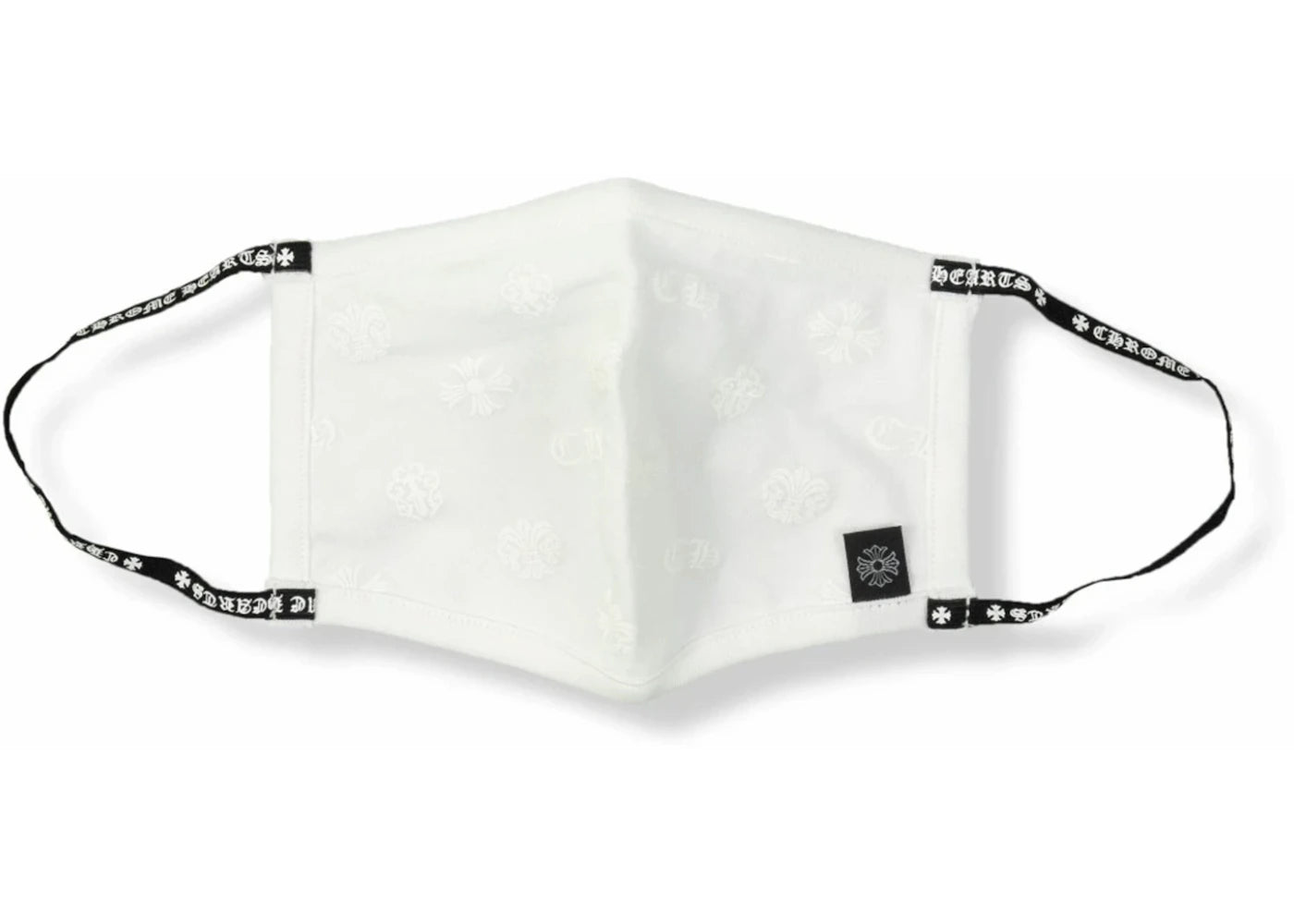 Chrome Hearts Motif Facemask White