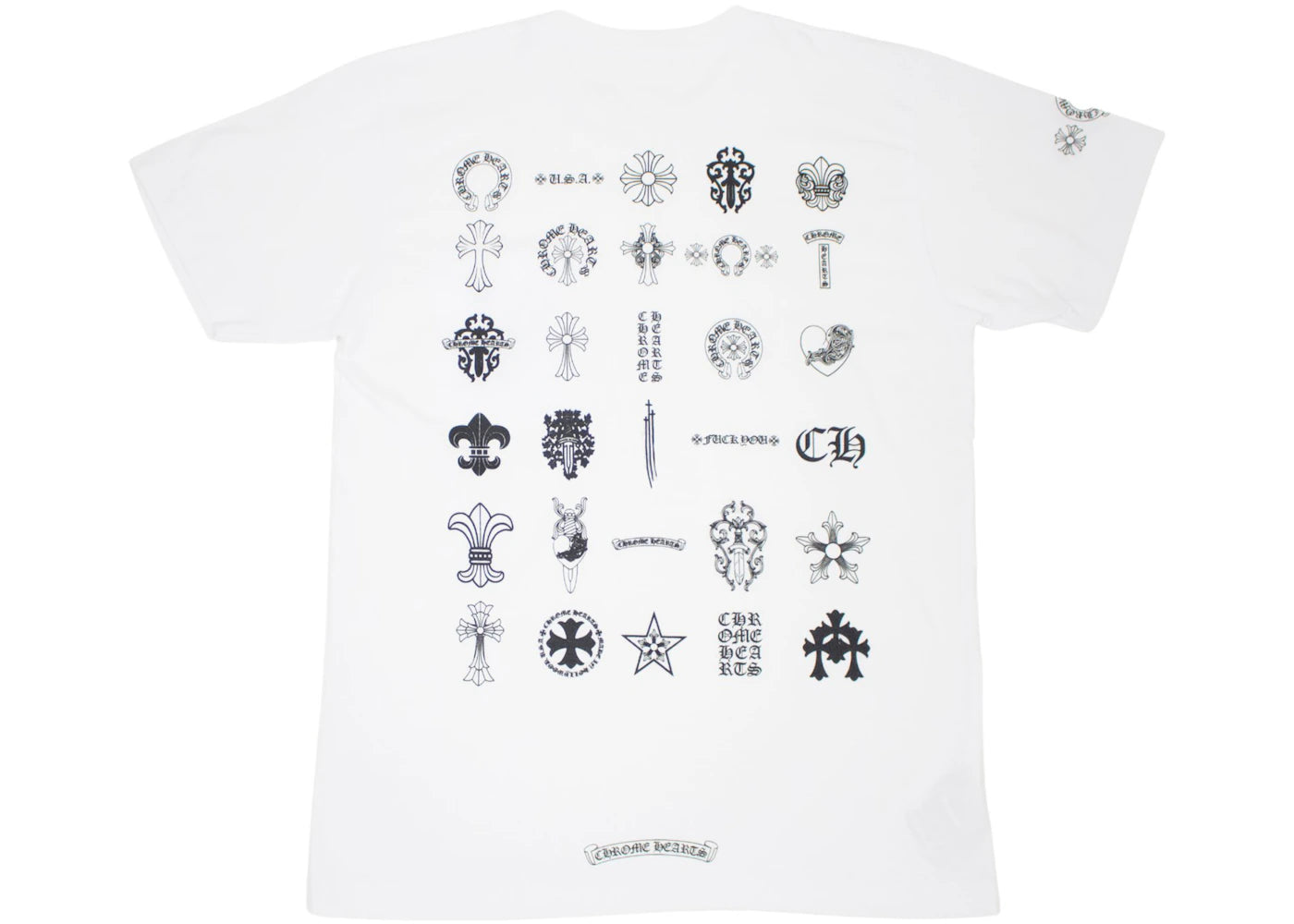 Chrome Hearts Multi Logo T-shirt White