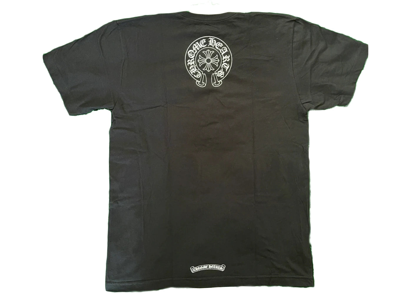 Chrome Hearts Neck Logo Horse Shoe T-Shirt Black