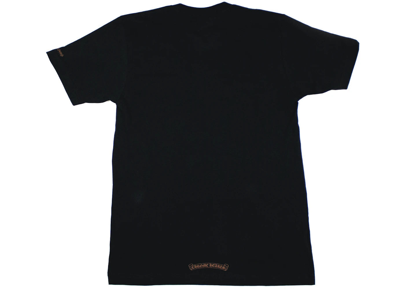 Chrome Hearts Neck Logo T-shirt Black/Brown