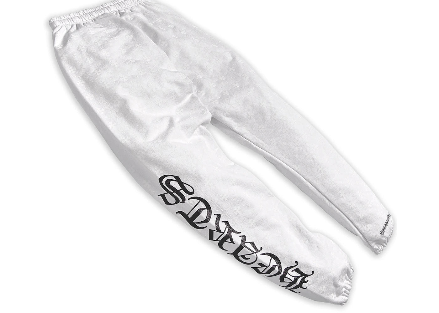 Chrome Hearts Plus Cross All Over Print Sweatpants White