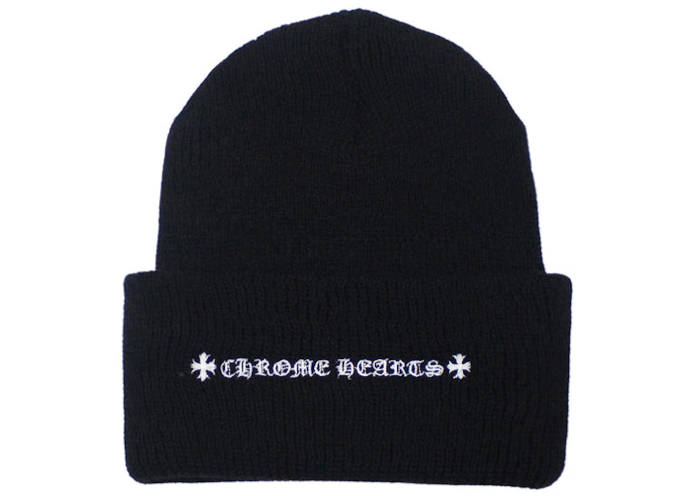 Chrome Hearts Plus Cross Beanie Black