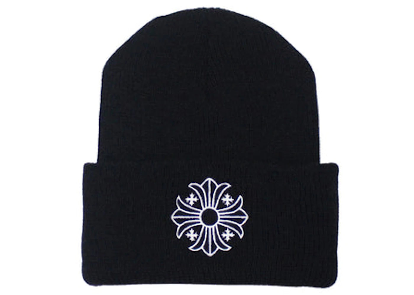 Chrome Hearts Plus Cross Beanie Black