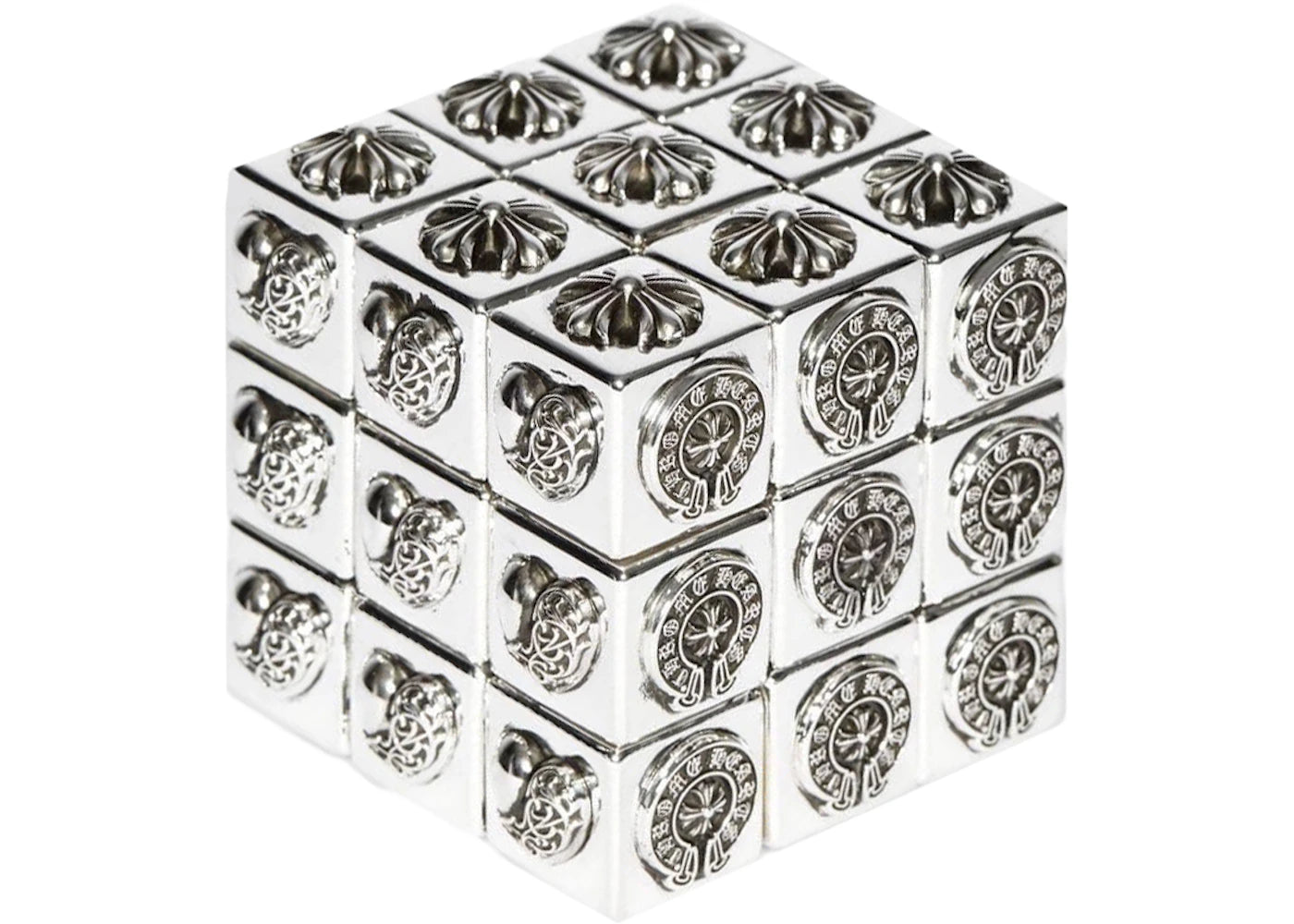 Chrome Hearts Rubik's Cube Sterling Silver