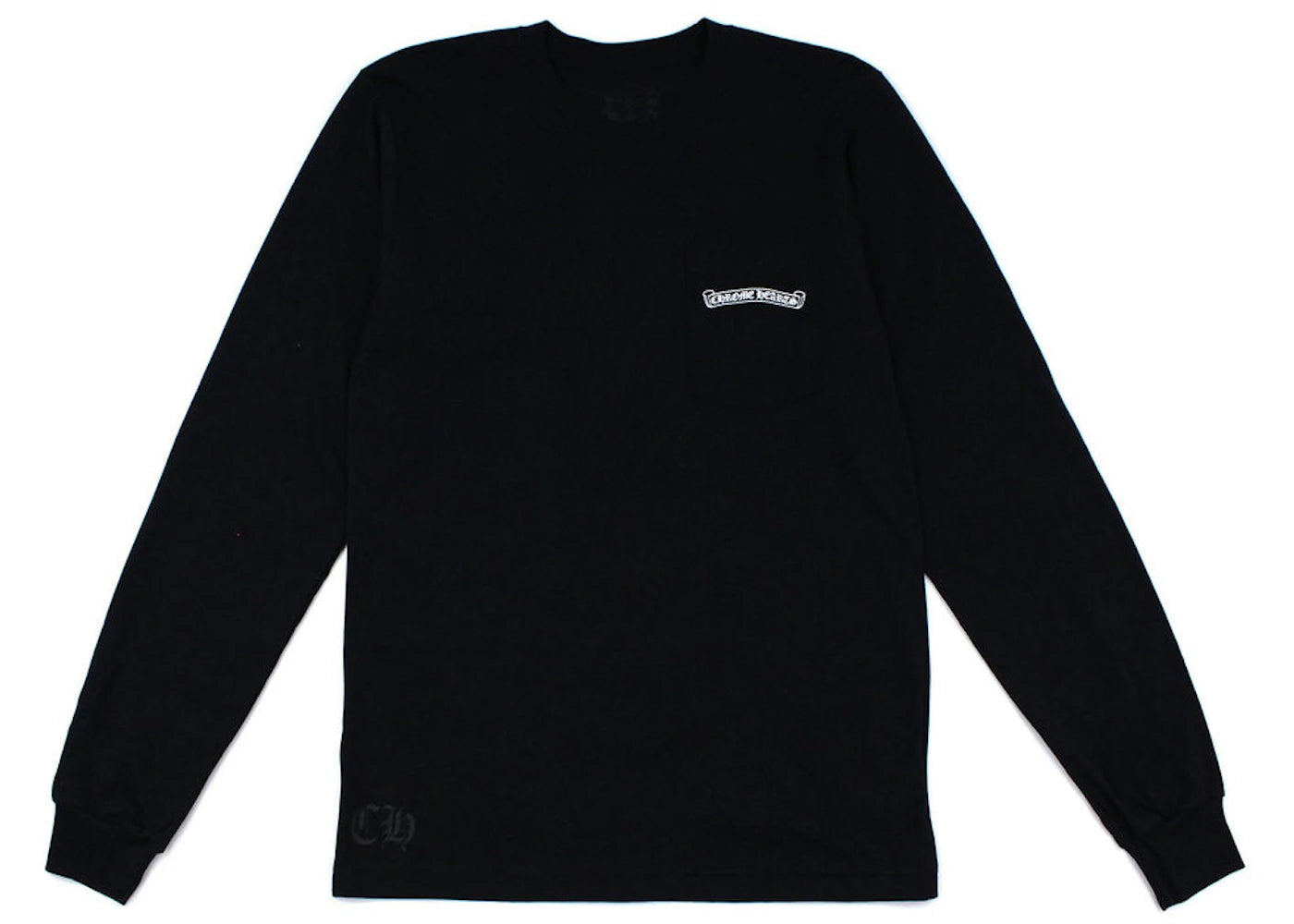 Chrome Hearts Script Letter Logo L/S T-shirt Black