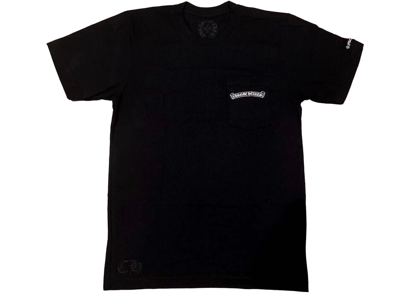 Chrome Hearts Scroll Logo T-shirt Black