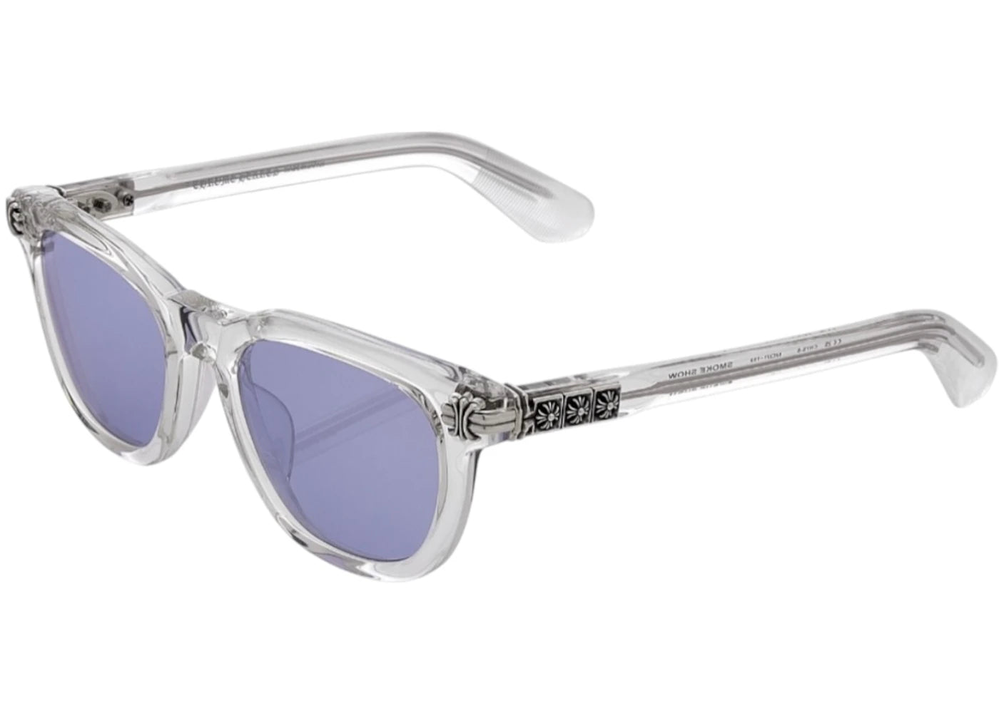 Chrome Hearts Smoke Show Sunglasses Crystal Iris
