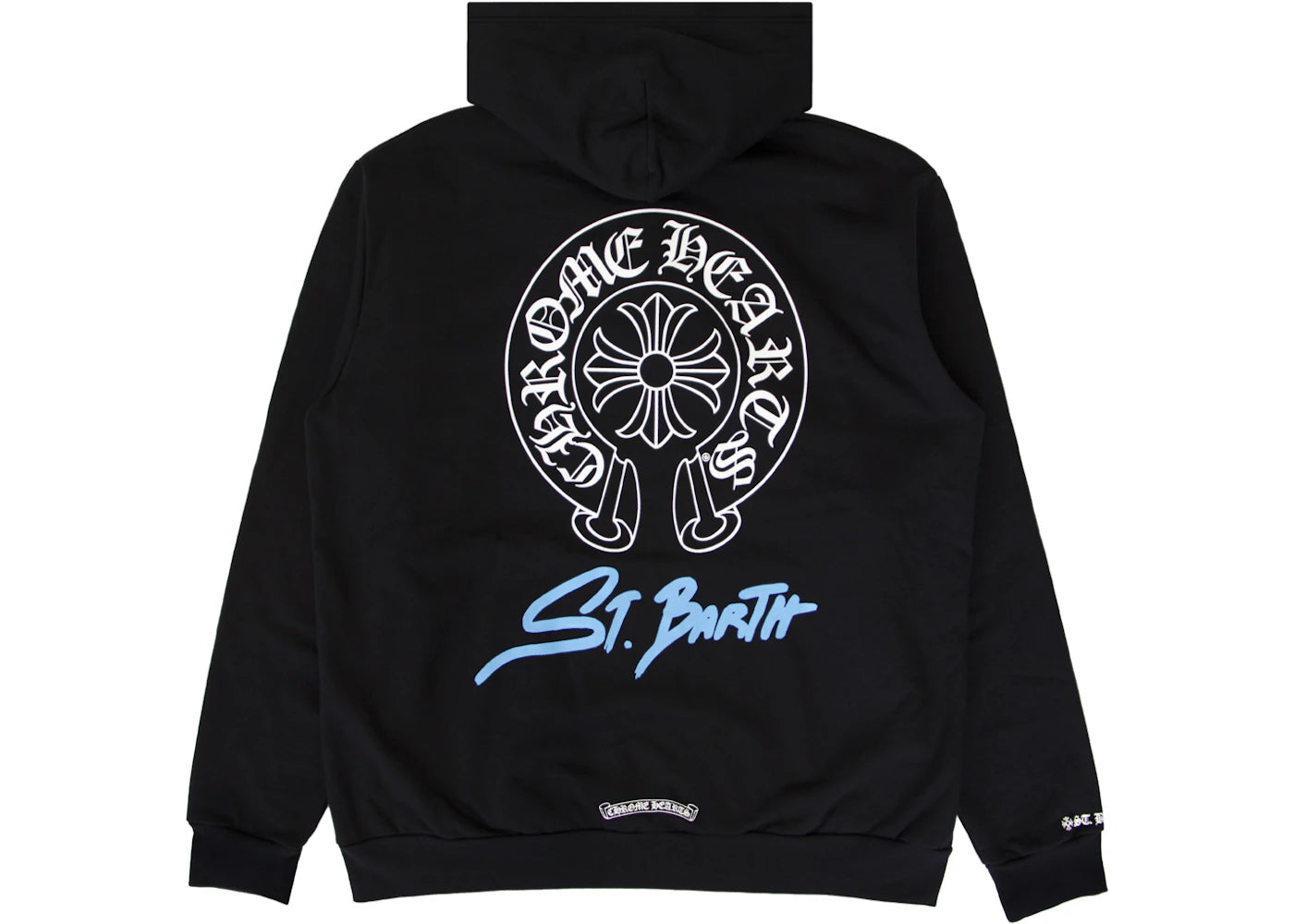 Chrome Hearts St. Barth Exclusive Zip Up Hoodie Black
