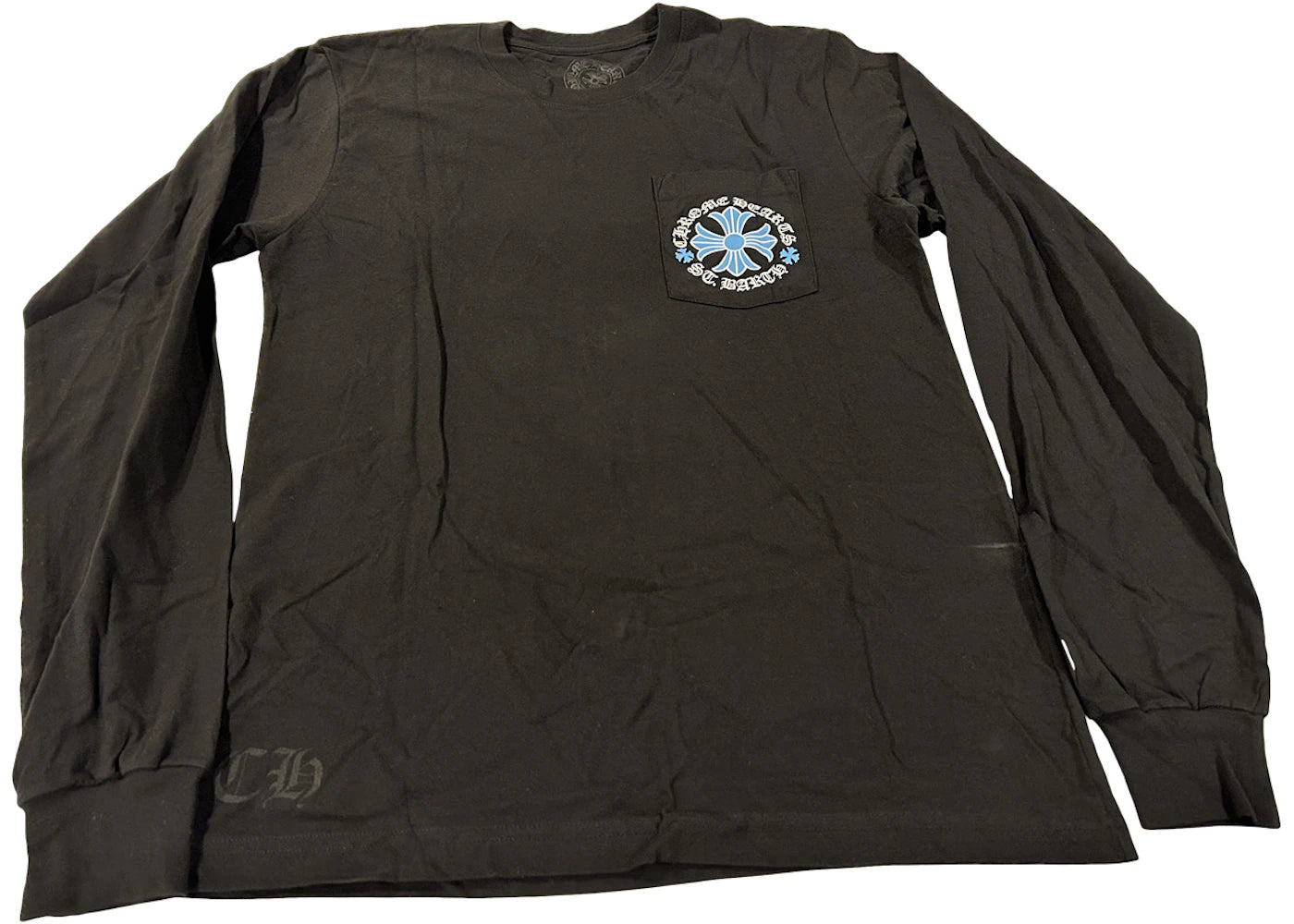 Chrome Hearts St. Barth's Exclusive Long Sleeve T-shirt Black/Blue