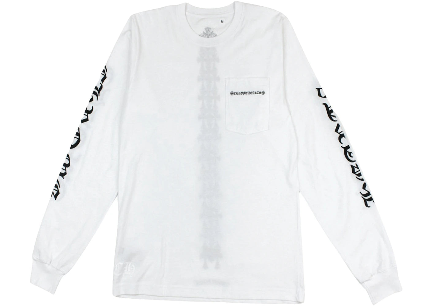 Chrome Hearts Tire Tracks L/S T-shirt White