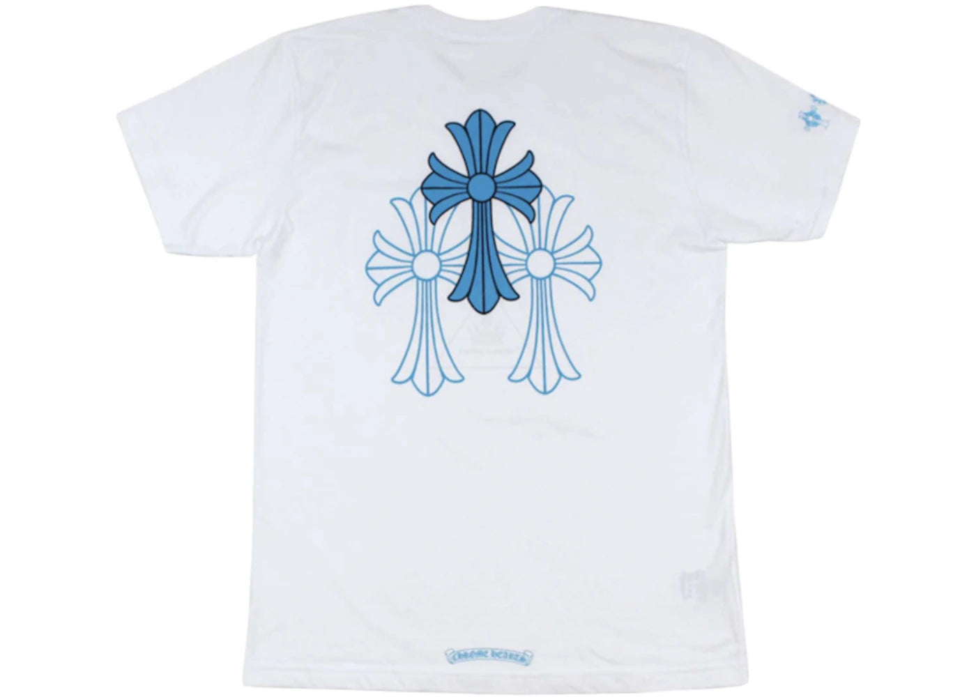 Chrome Hearts Triple Cross Logo S/S T-Shirt White