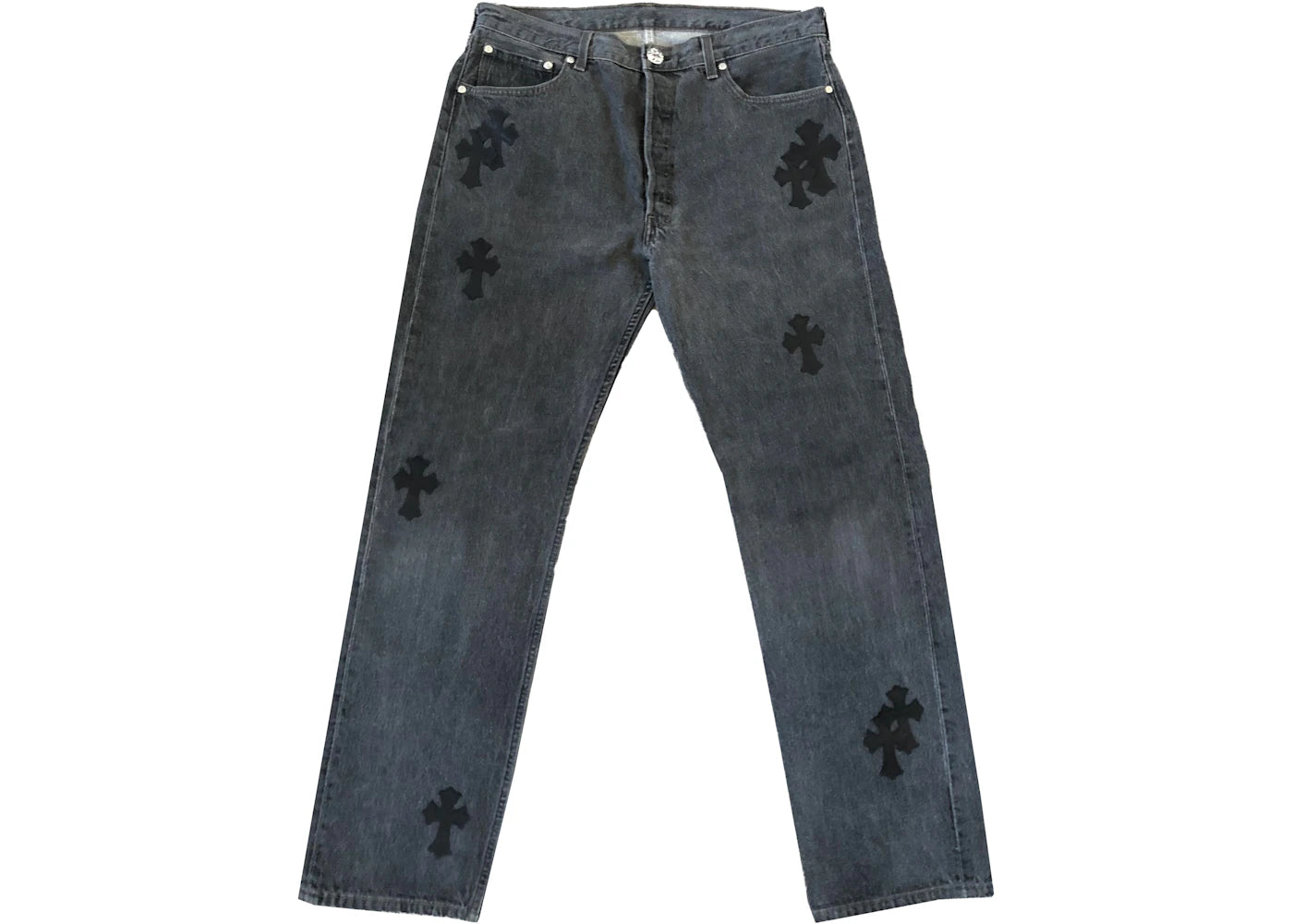 Chrome Hearts Vintage Levi's Jeans Black