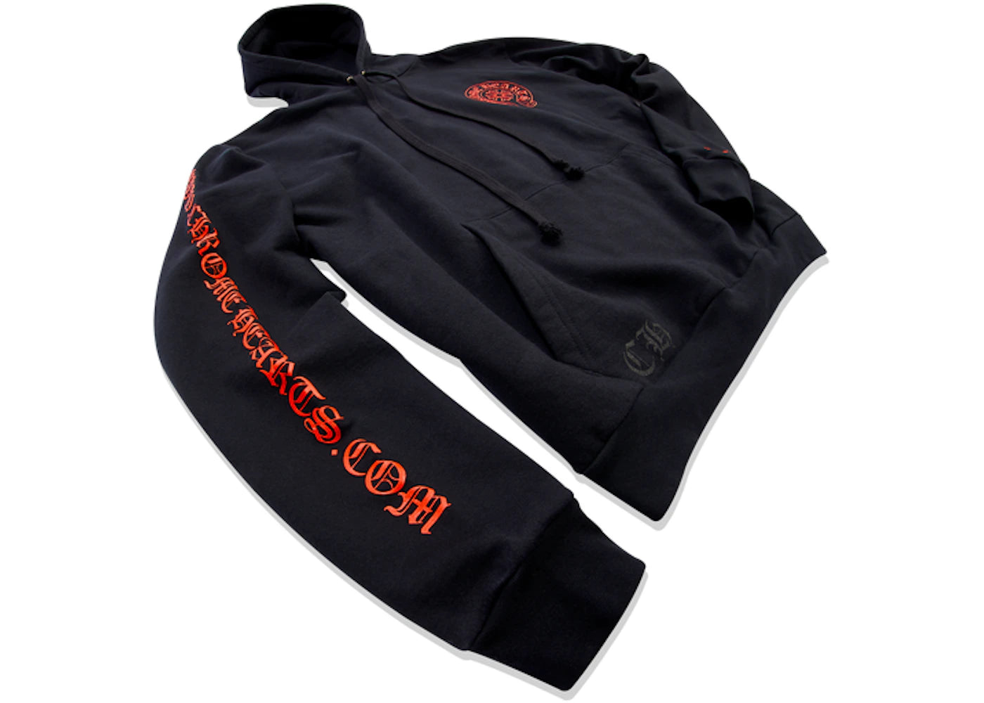 Chrome Hearts Web Exclusive Horse Shoe Hoodie Black/Red