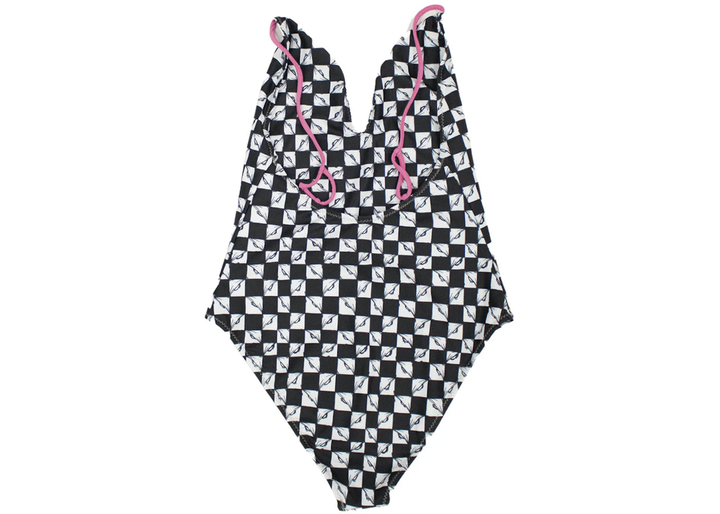 Chrome Hearts Women's Matty Boy Dipped Blue 99 Eyes/Lust One-Piece Swimsuit Multi