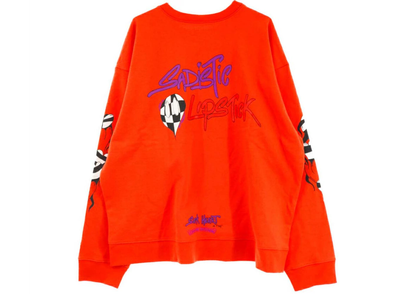 Chrome Hearts x Matty Boy PPO U HD PLVR Red Sweatshirt Red